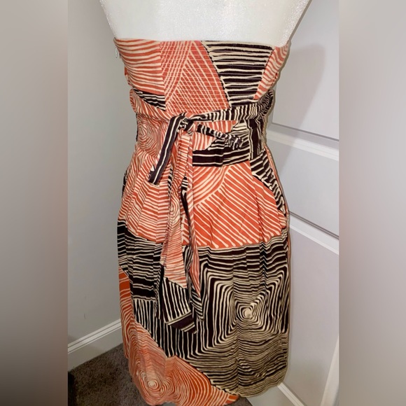 Sleeveless cotton midi dress. Size 6, brand We Vera. - Picture 3 of 3